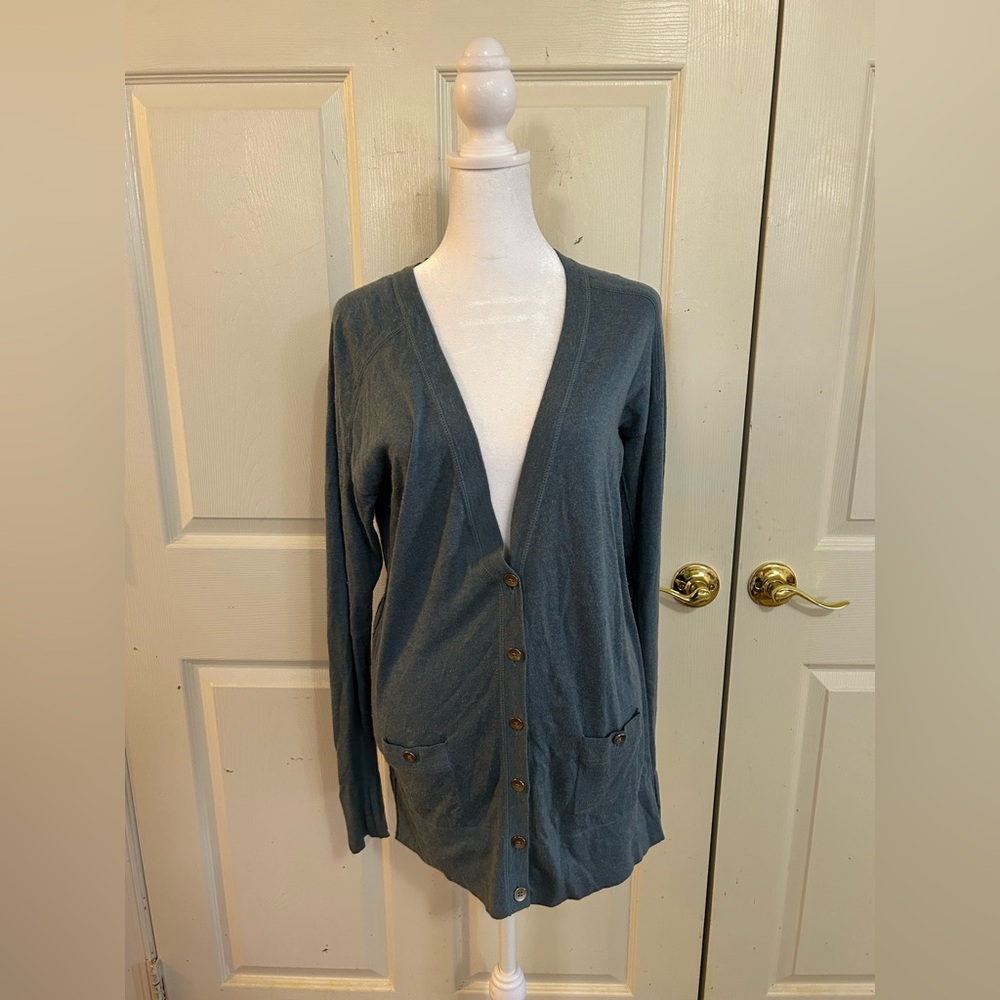 Banana Republic light blue cardigan, Medium